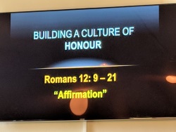 Building a culture of honour